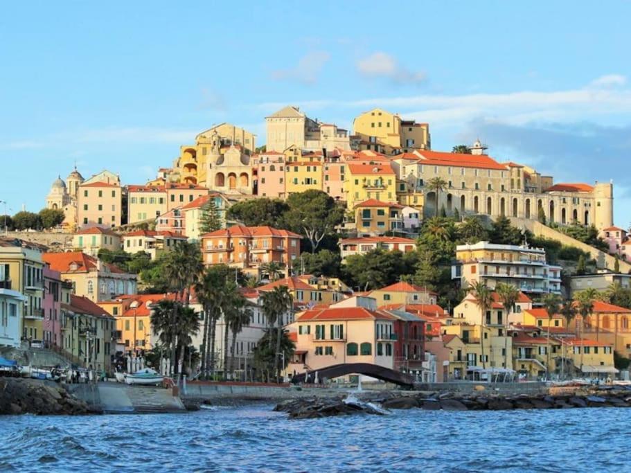 Casa Vista Mare - Superb Garden And Parking Included Villa Imperia Exterior photo